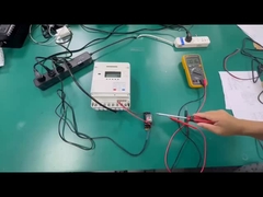 Affichage LCD du compteur de prépaiement à tarifs doubles à trois phases