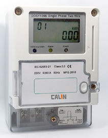 L'électricité de carte d'IC a payé d'avance le compteur d'électricité monophasé d'exactitude de la classe 1S de mètre