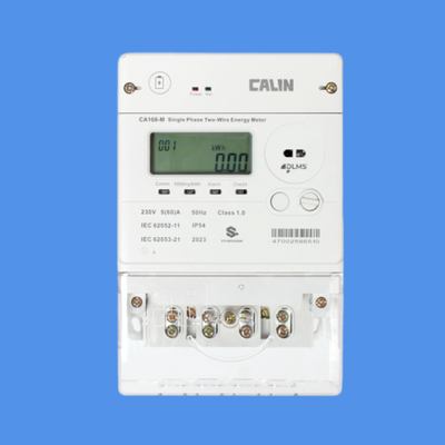 Compteurs d'électricité prépayés certifiés CE SABS IEC à 20 chiffres équipés de modems branchés pour une gestion efficace de l'énergie